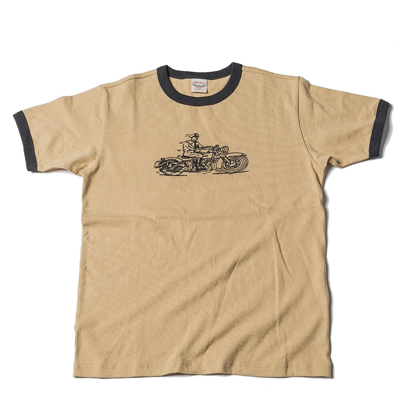 Rider Graphic Ringer Tee
