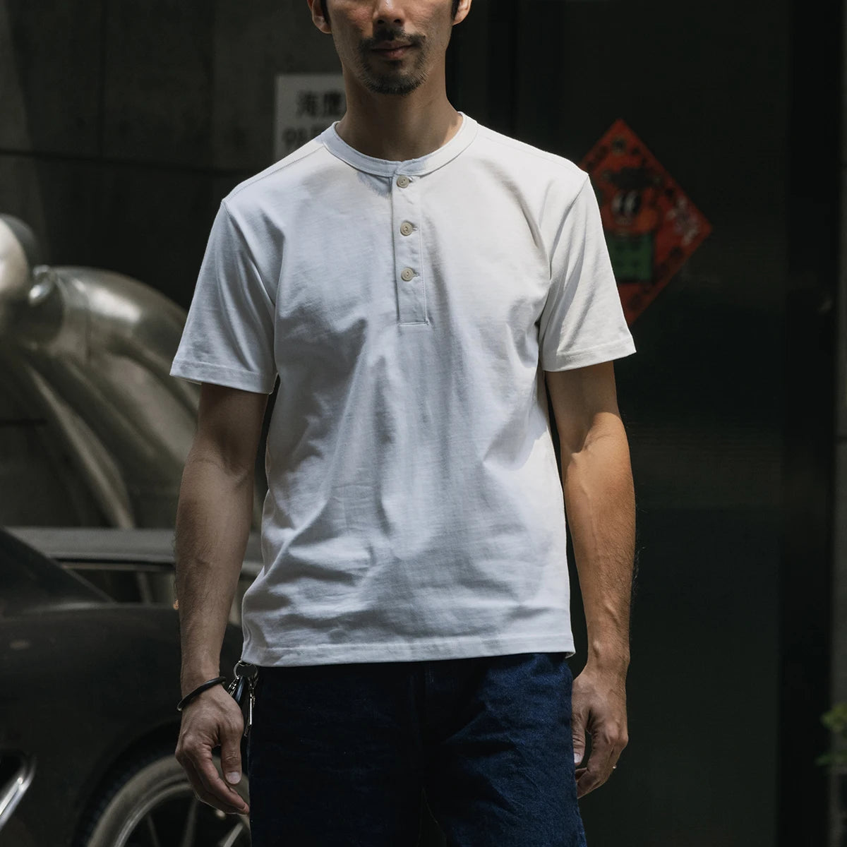 Classic Short Sleeve Henley