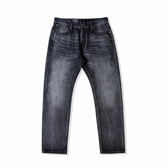 Dark Wash Straight Jeans