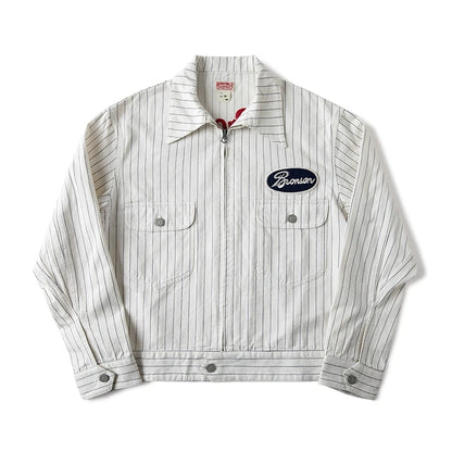 HBT Stripe Mechanic Jacket