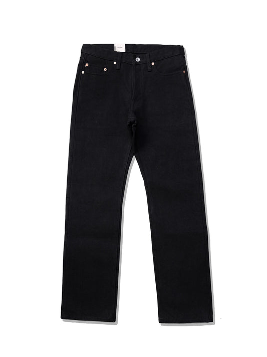 Black Traditional Straight Jeans
