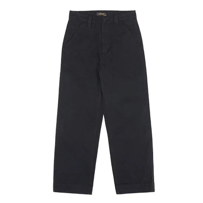 Washed Black HBT Trousers