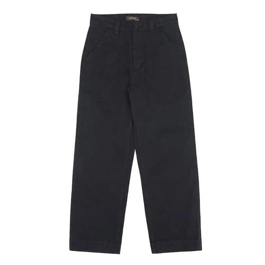 Washed Black HBT Trousers