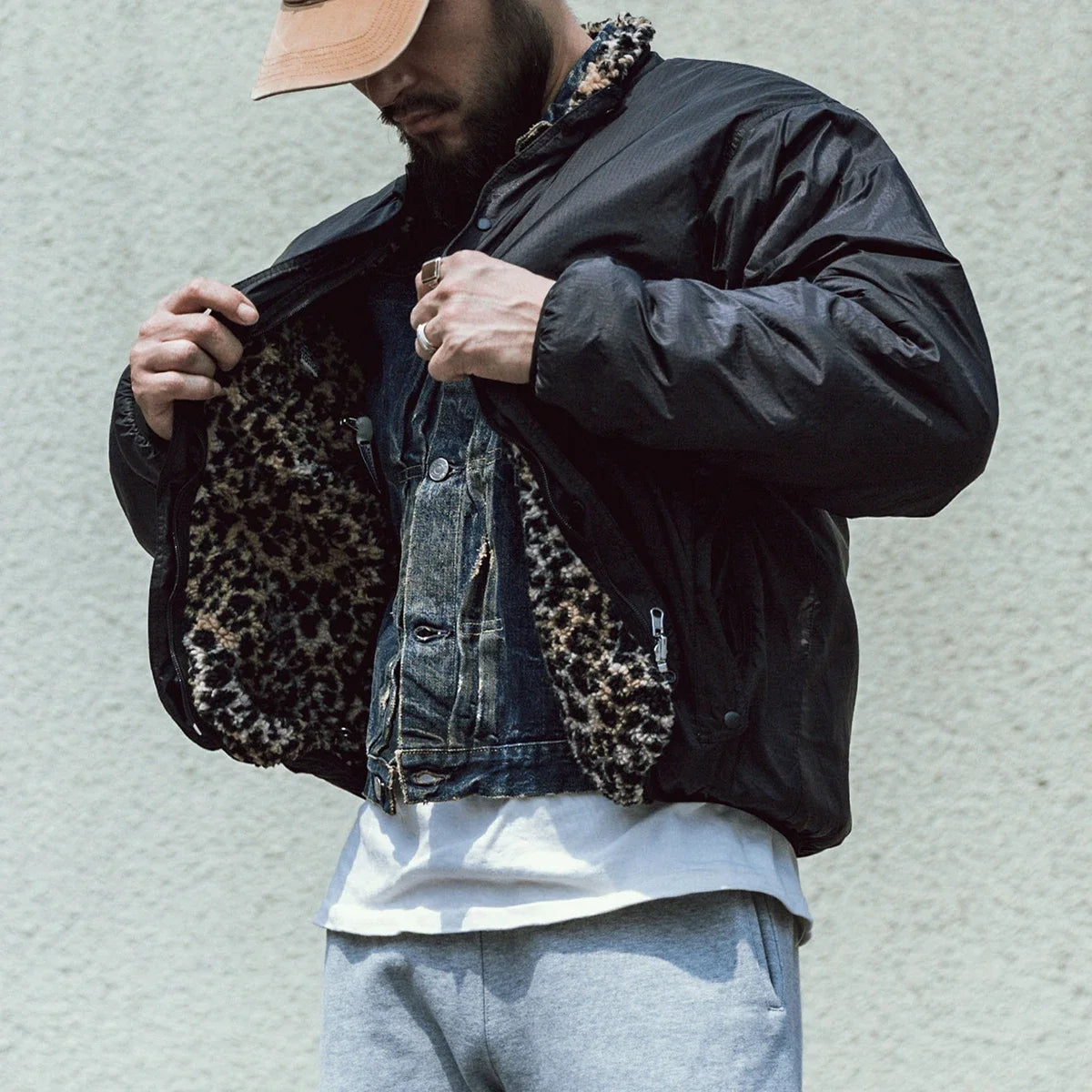 Reversible Sherpa Fleece Jacket