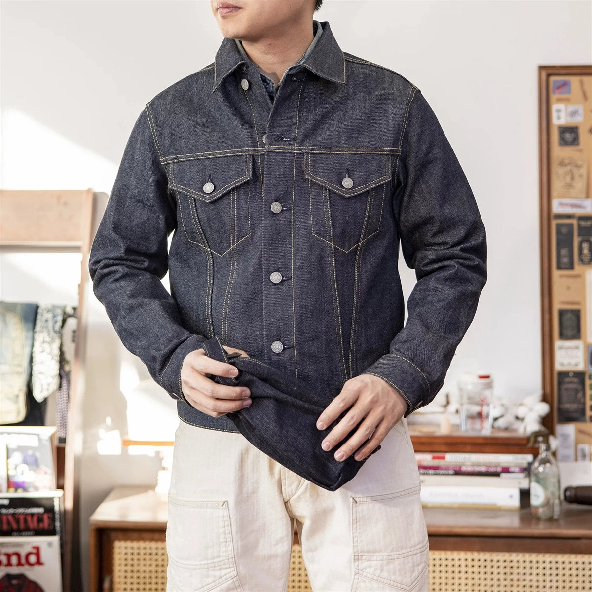 Raw Selvedge Type 3 Jacket
