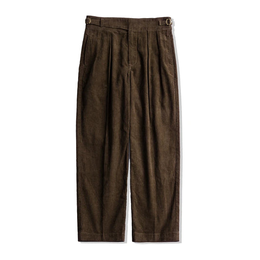 Brown Corduroy Gurkha Trousers