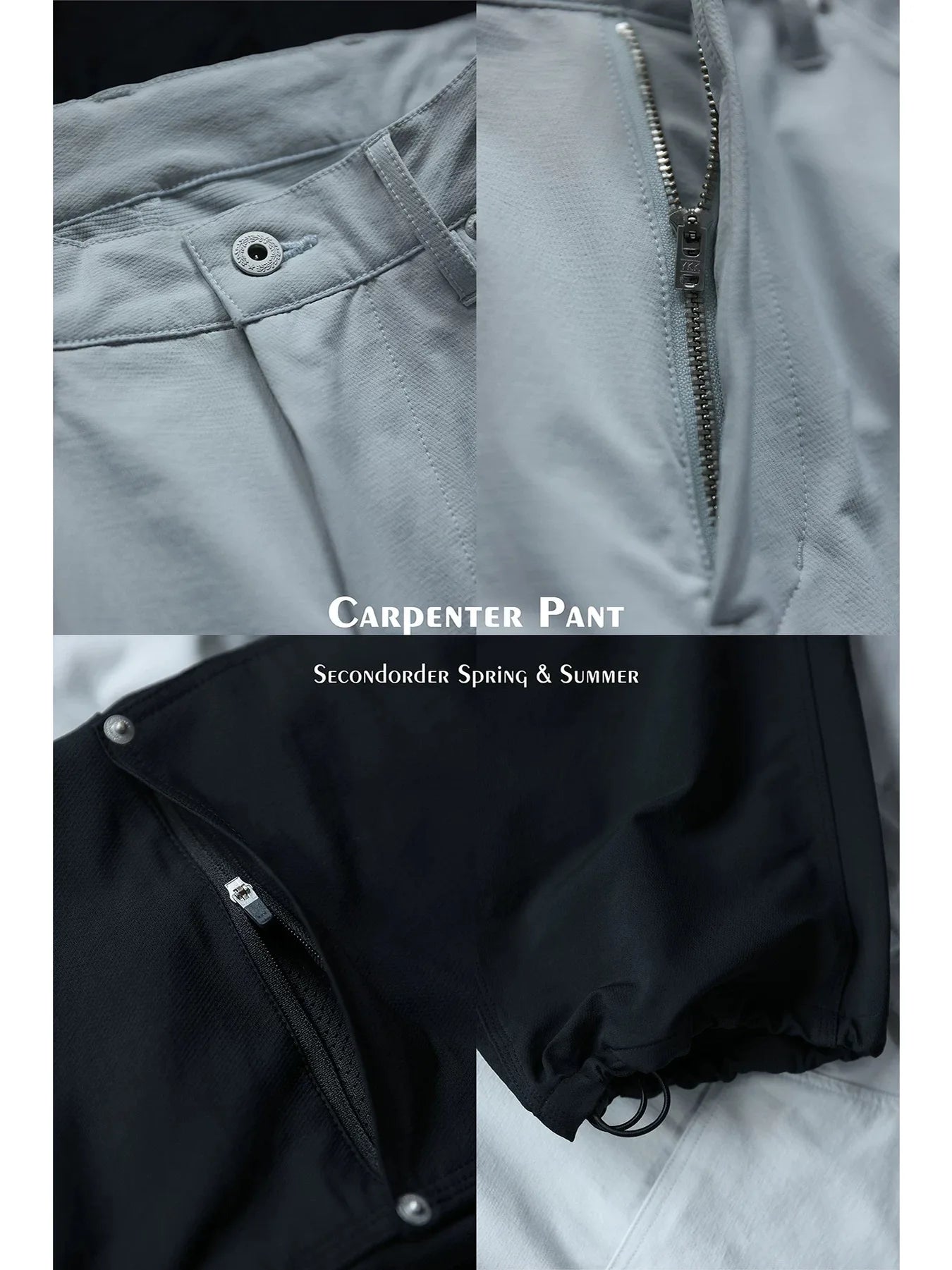 Nylon Double Knee Carpenter Pants