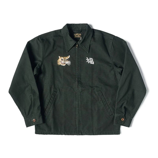 Fox Embroidered Souvenir Jacket