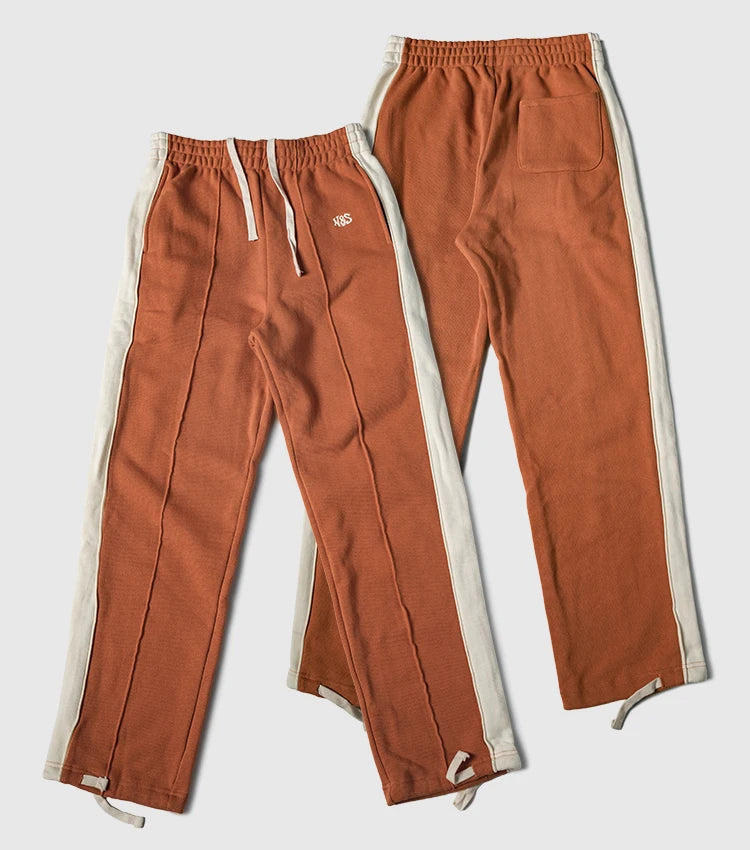 Two Tone Cotton Sweatpants