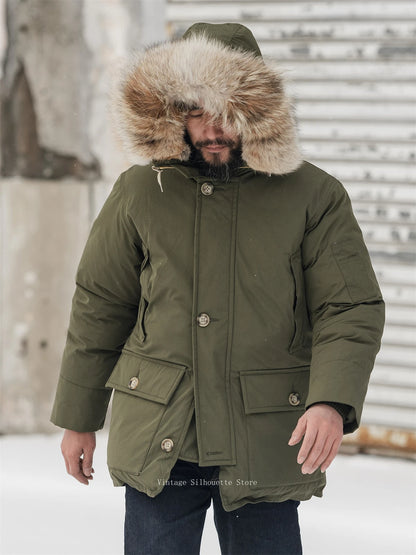 Fur Collar Polar Down Parka
