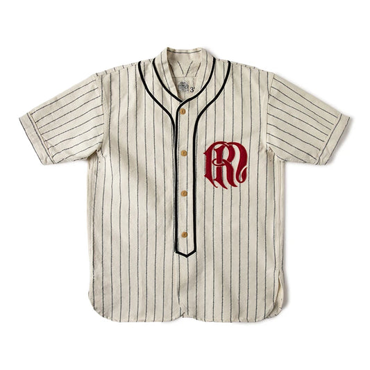 Striped Baseball Jersey Shirt