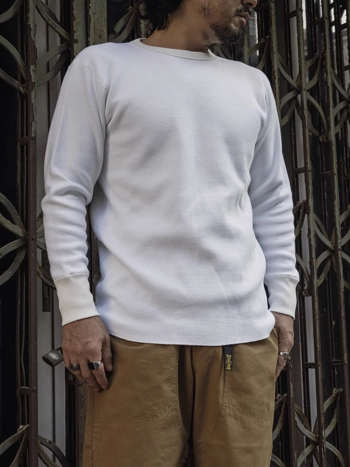 Waffle Knit Thermal Shirt