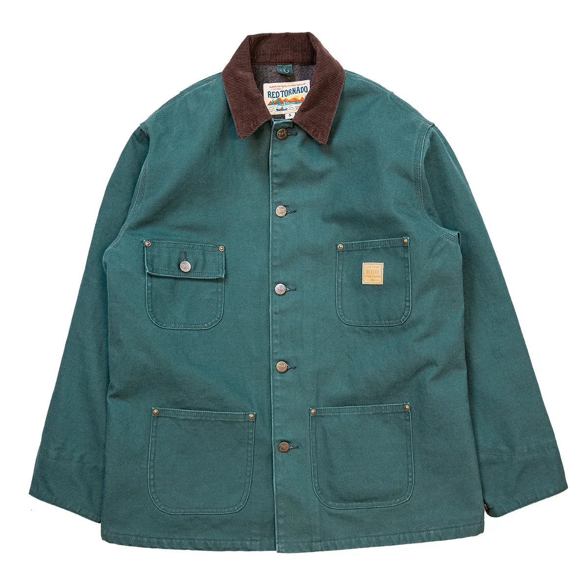 Corduroy Collar Duck Chore Jacket