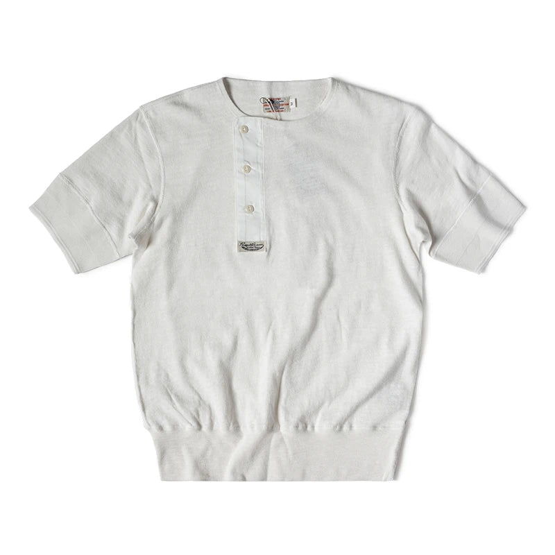 Side Placket Henley Tee