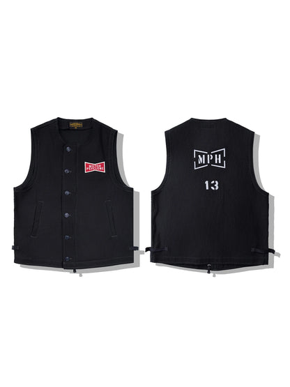 Black Deck Worker Vest