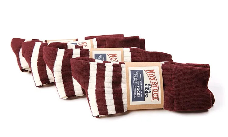 Prison Stripe Crew Socks