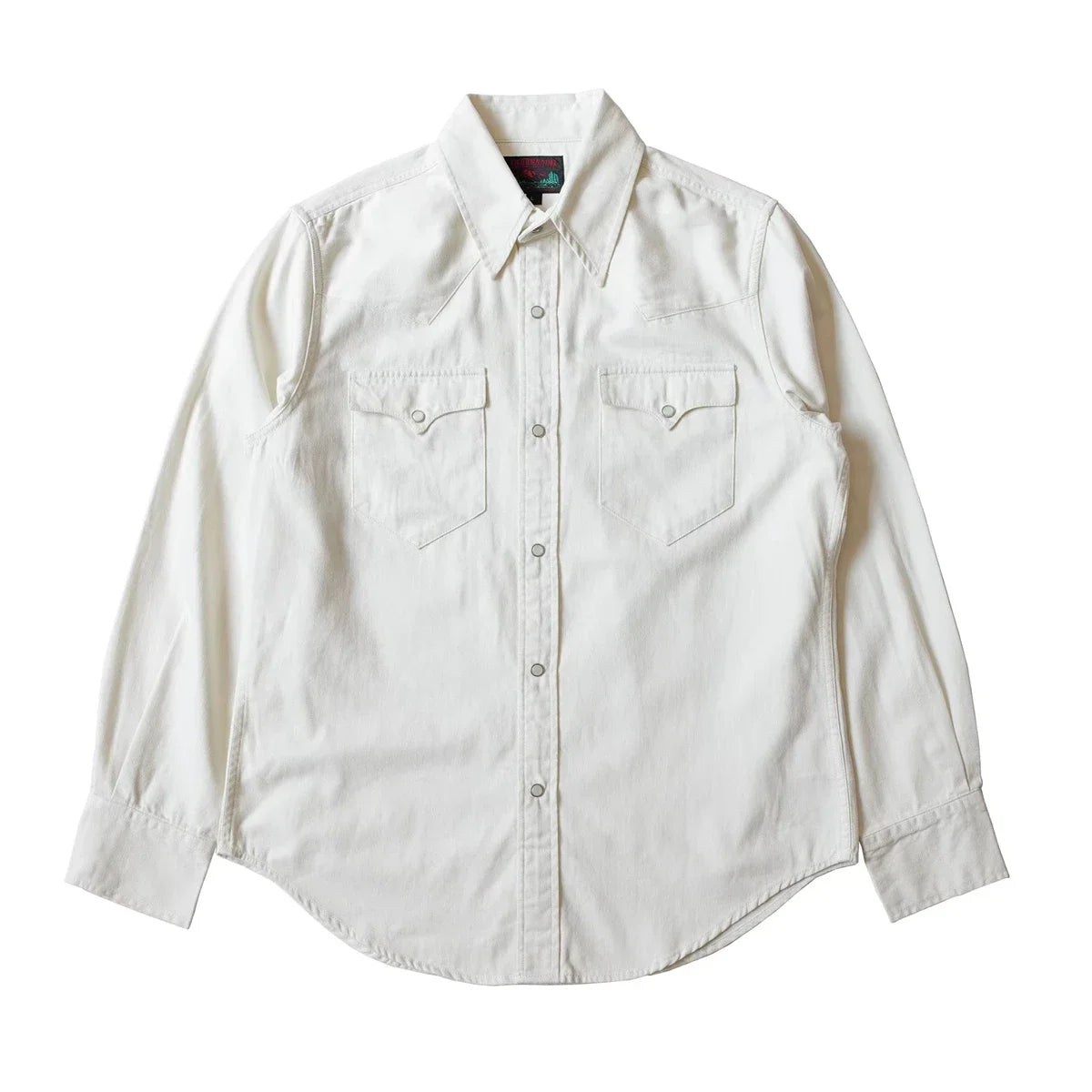White Classic Western Shirt