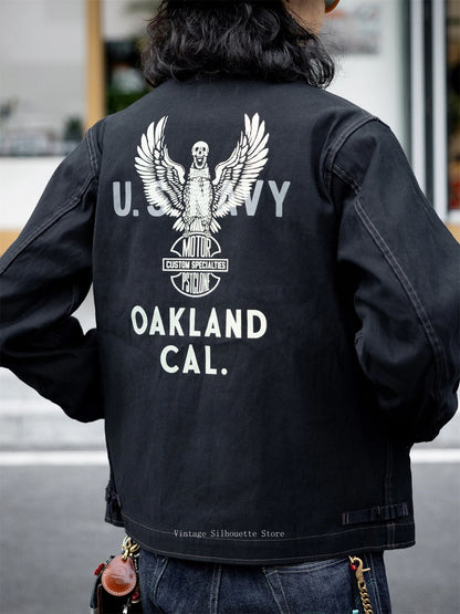Black Deck Worker Jacket