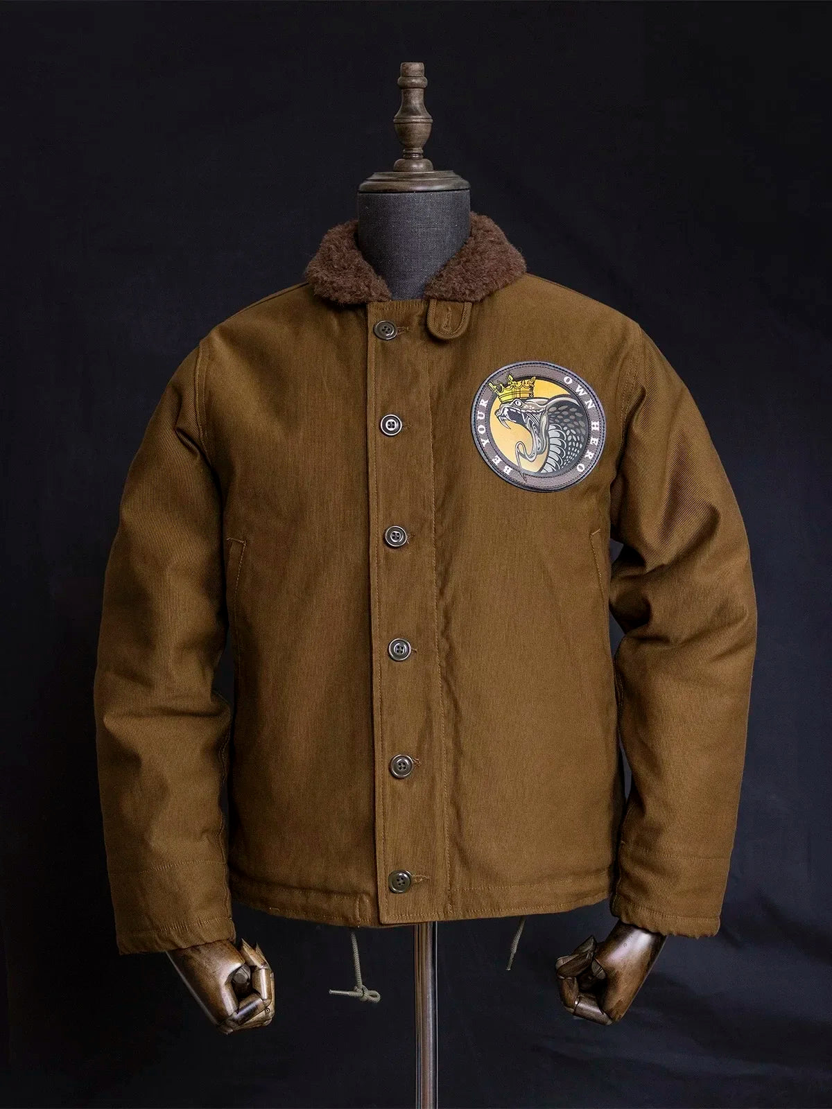 Alpaca Lined N-1 Deck Jacket
