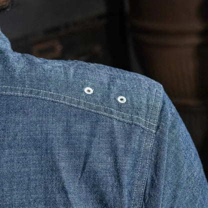Cigarette Pocket Chambray Shirt