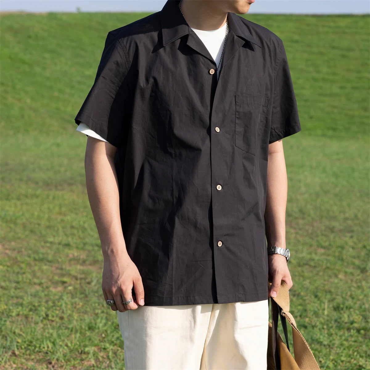 Short Sleeve Camp Shirt
