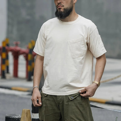 Tubular Pocket Crewneck Tee