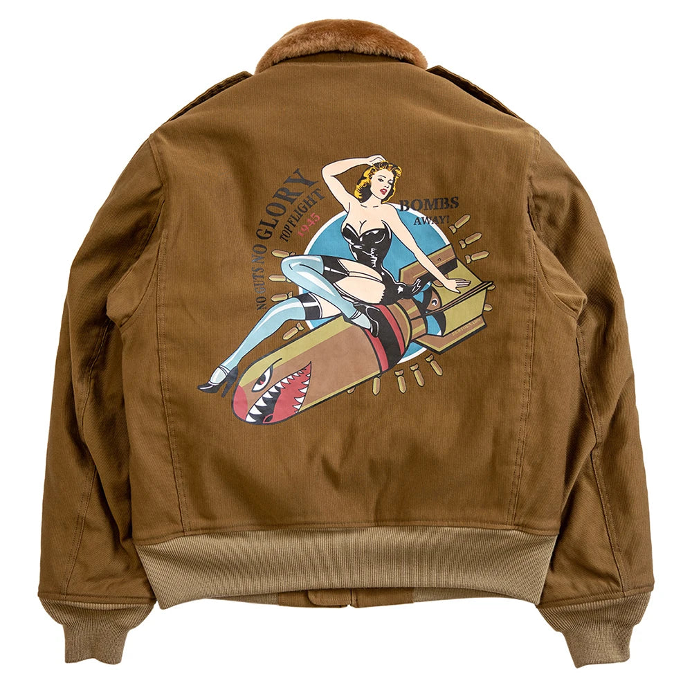 Fur Collar B-10 Flight Jacket