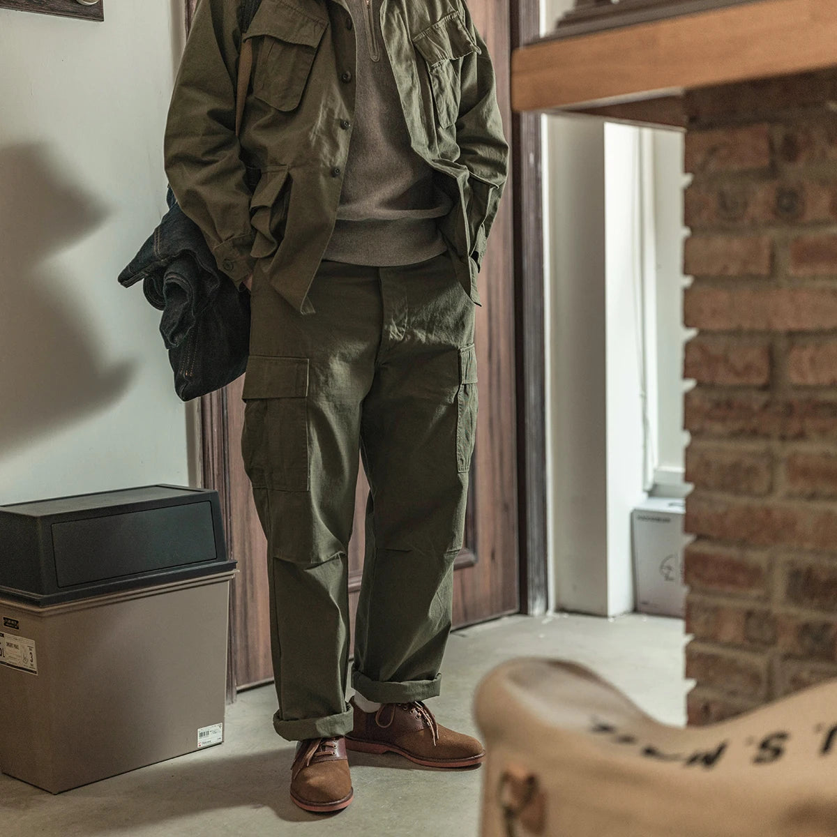 Ripstop Tropical Cargo Pants