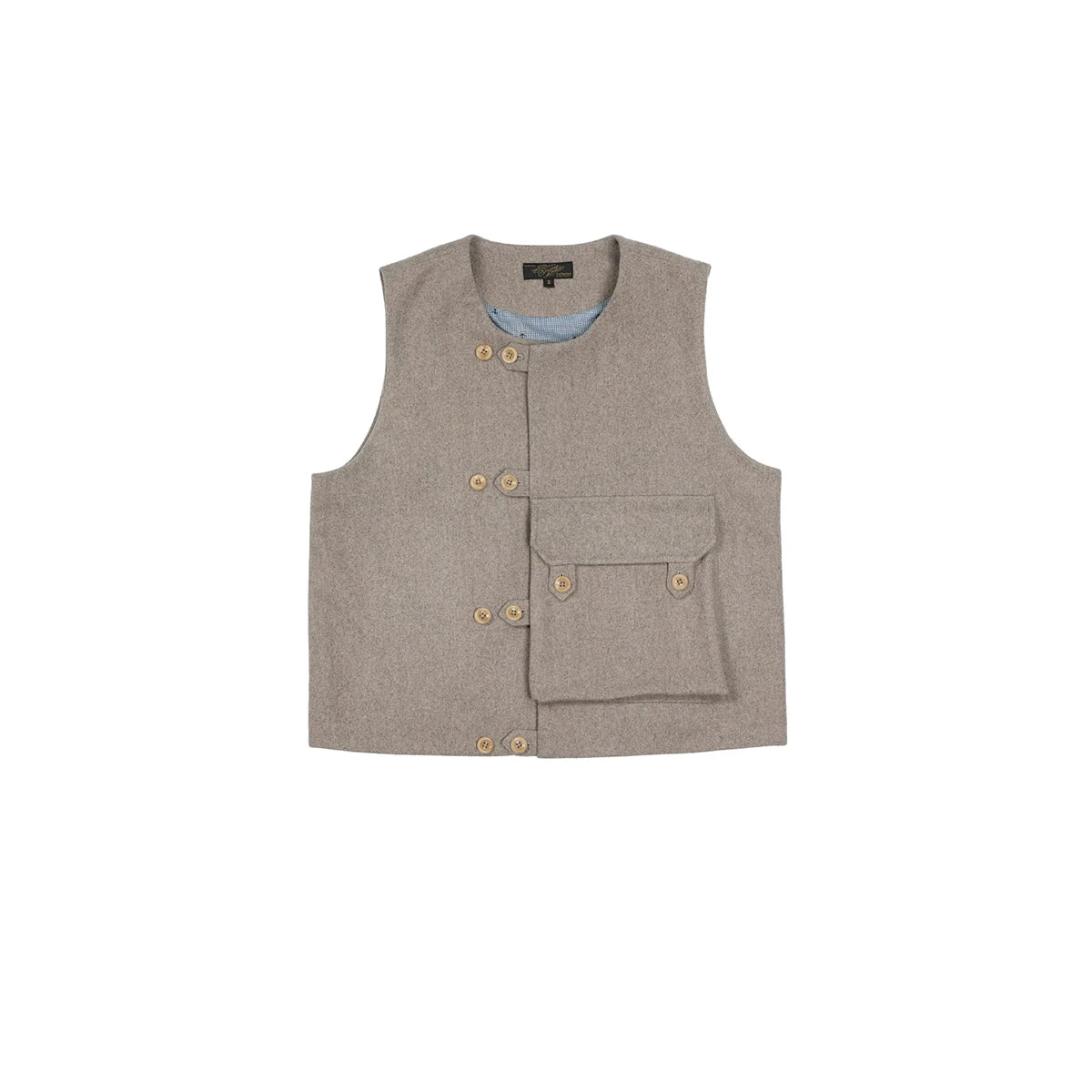 Anchor Print Deck Vest