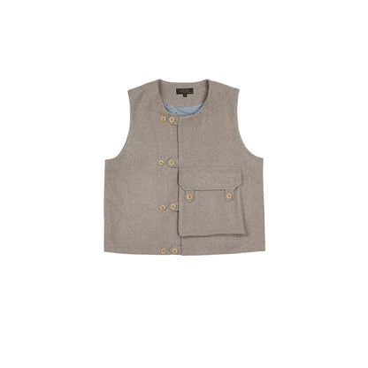Anchor Print Deck Vest