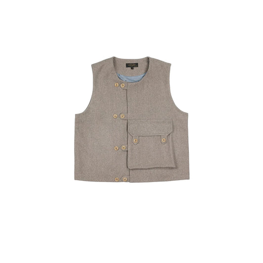 Anchor Print Deck Vest
