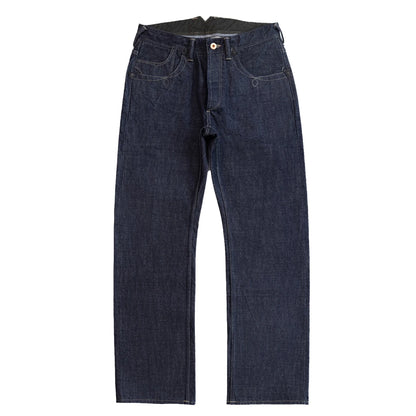Cinch Back Indigo Selvedge Jeans