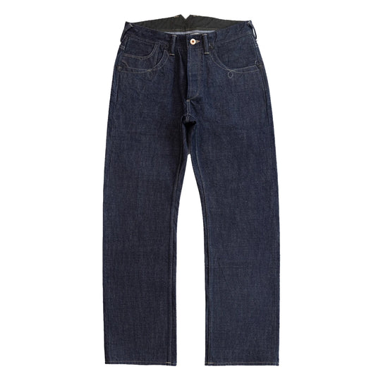 Cinch Back Indigo Selvedge Jeans