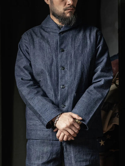 Denim Dungaree Jumper Jacket