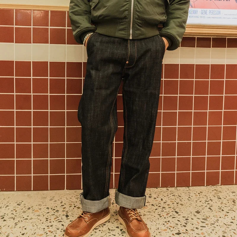 18oz Loose Straight Selvedge Jeans