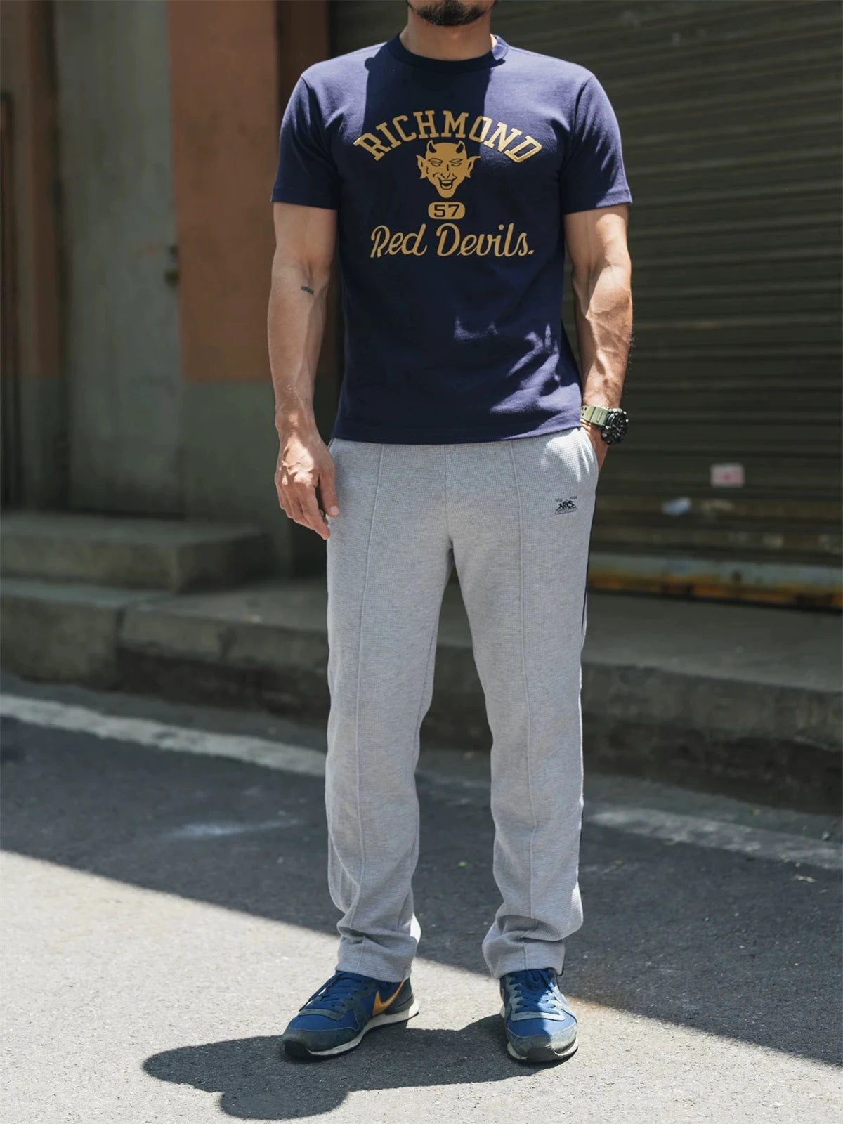 Military Flock Print Tee