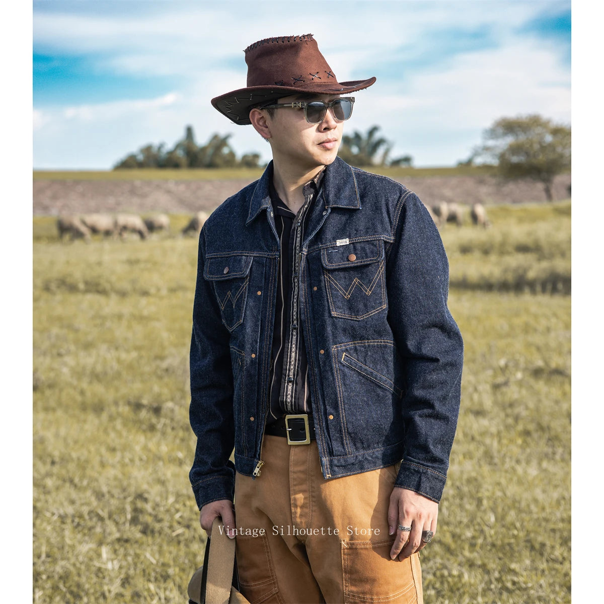 Western Selvedge Denim Jacket
