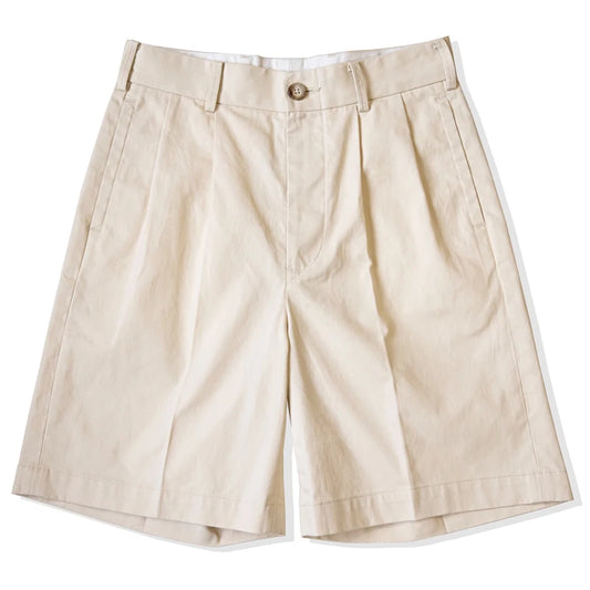 Mercerized Cotton Bermuda Shorts