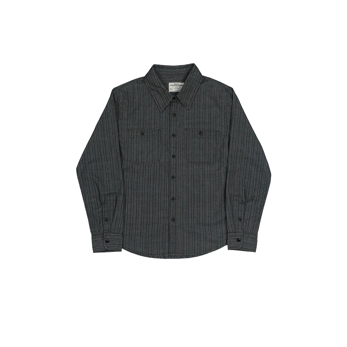 Striped Cotton Work Shirt