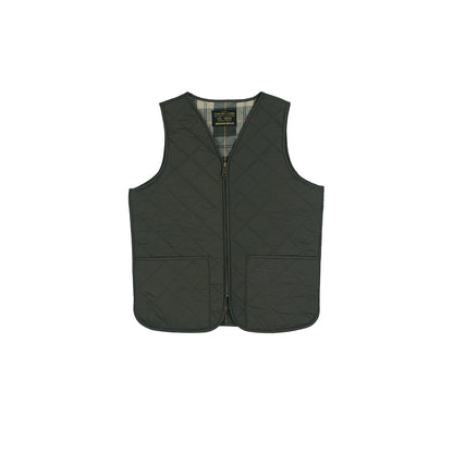 Zip Up Quilted Outdoor Vest