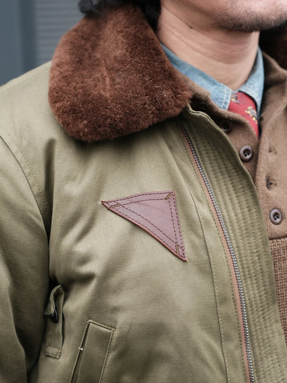 Wool Lined Bomber Jacket