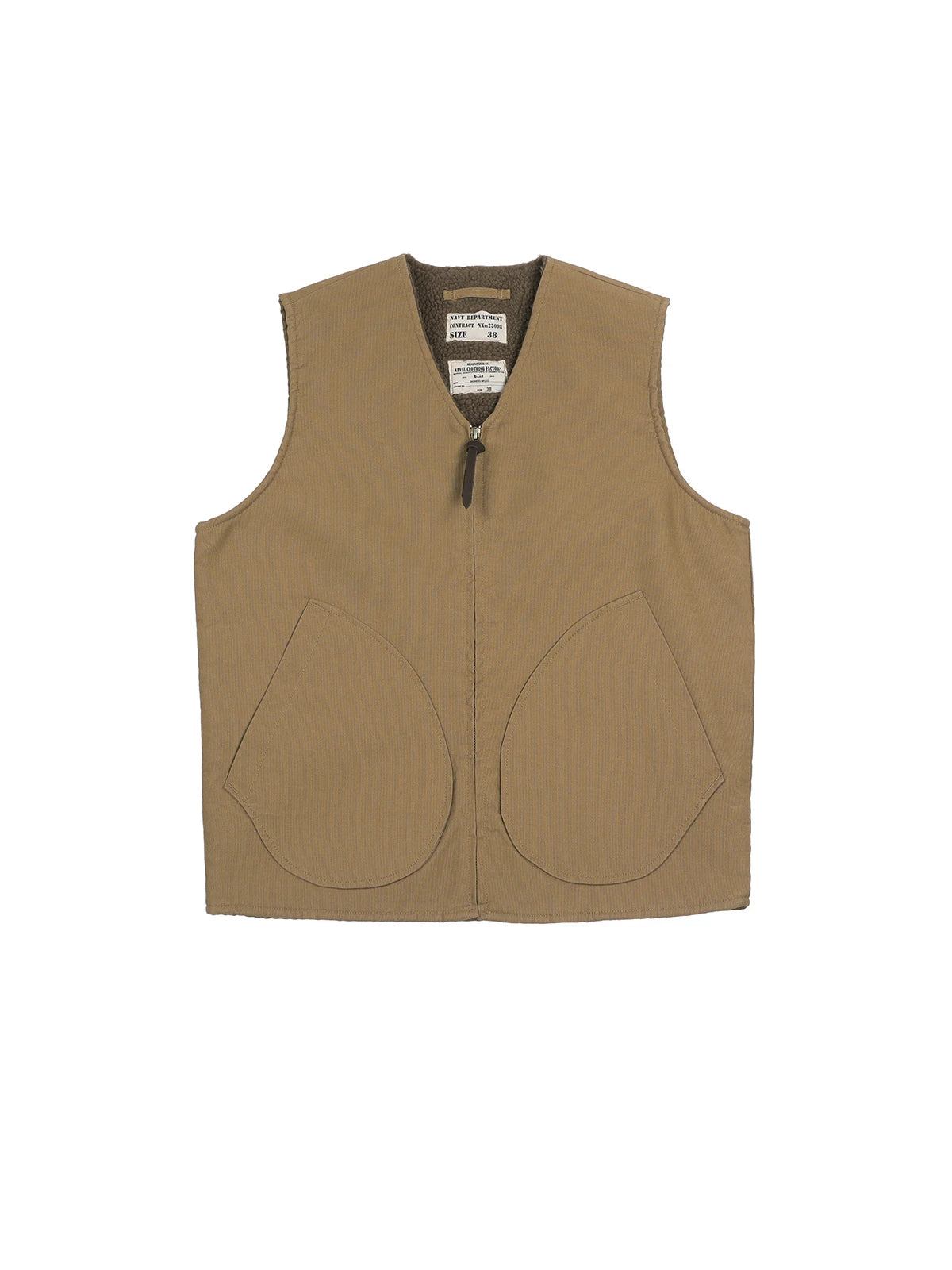 Pile Lined Deck Vest