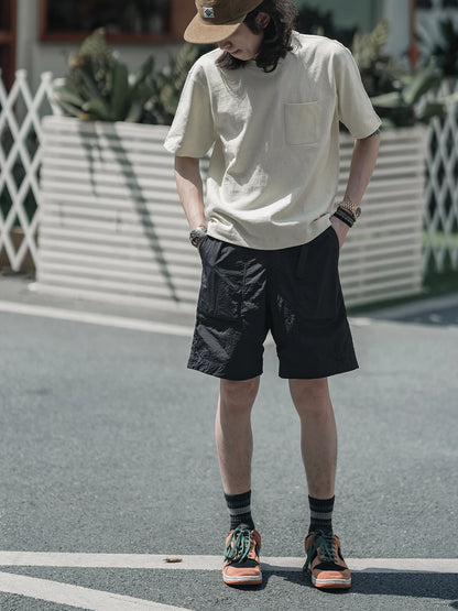 Drop Shoulder Pocket Tee