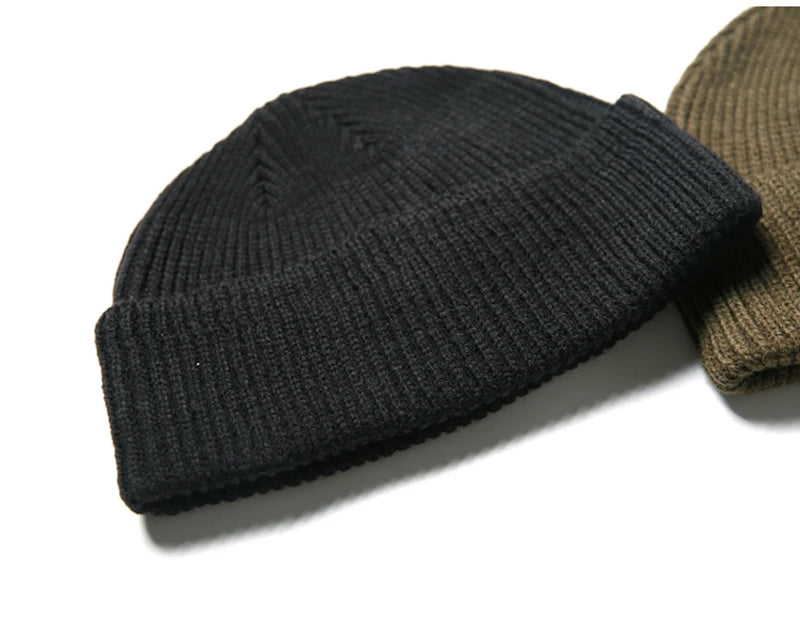 Wool Knit A-4 Beanie