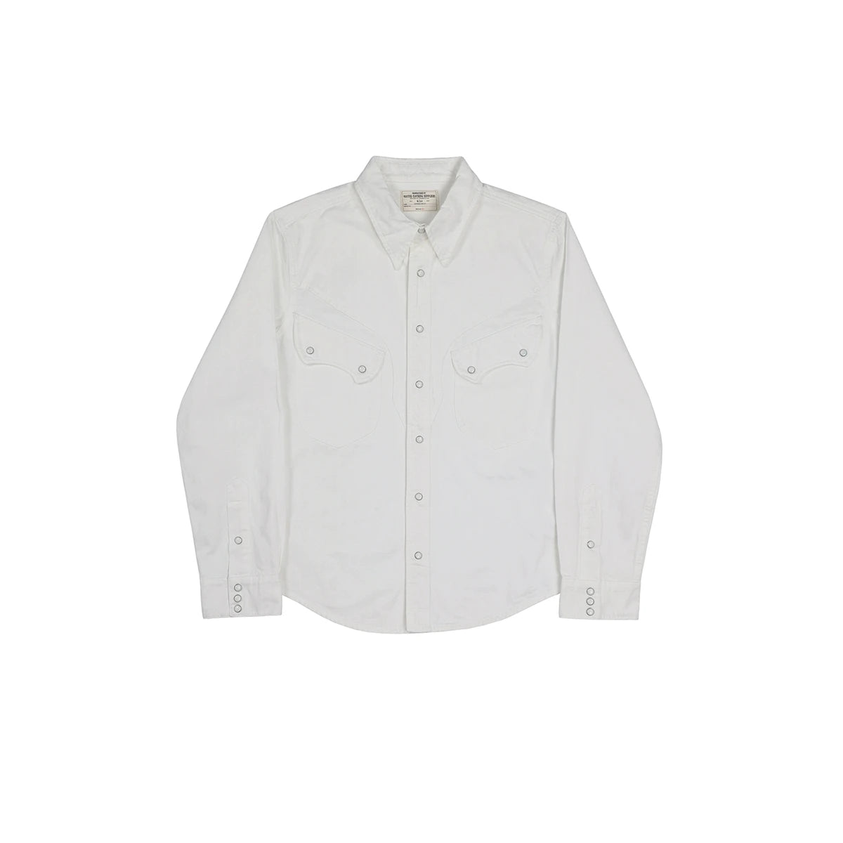 Snap Button Denim Western Shirt