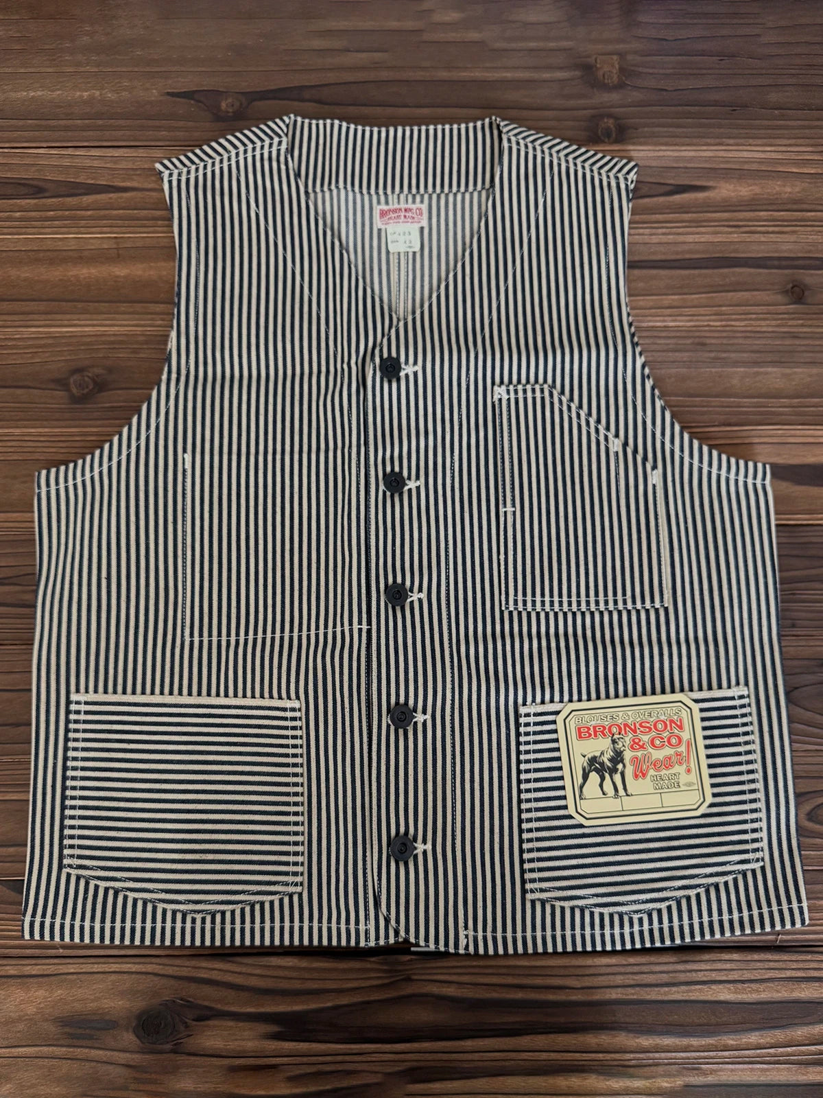 Express Stripe Chore Vest