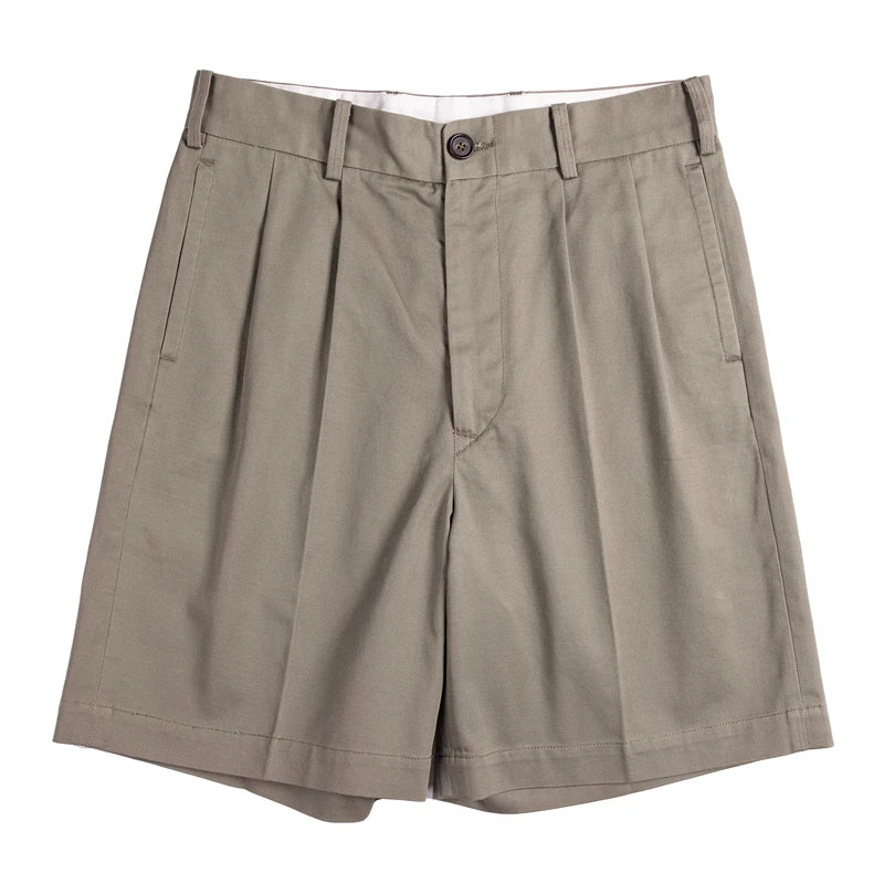Mercerized Cotton Bermuda Shorts