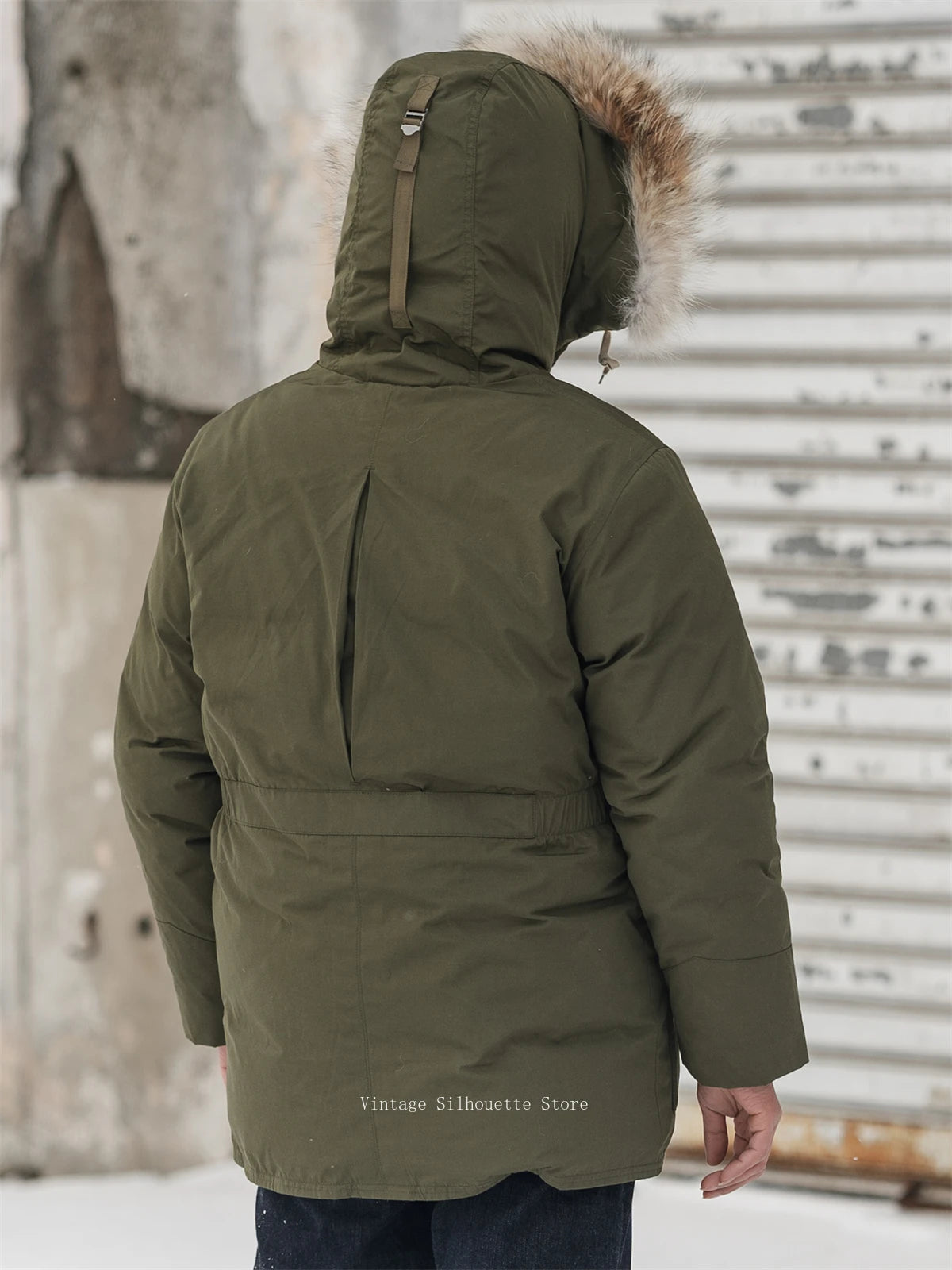 Fur Collar Polar Down Parka