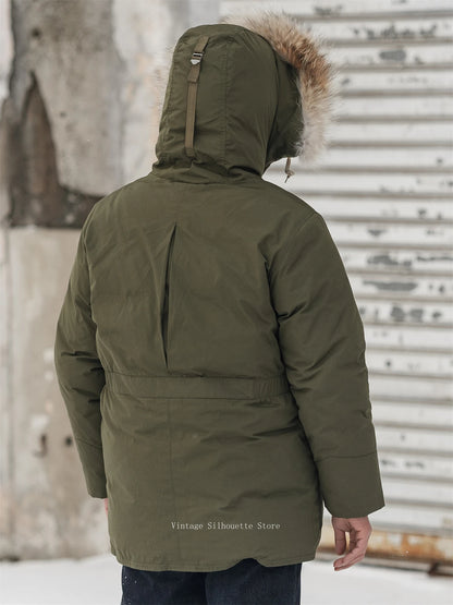 Fur Collar Polar Down Parka