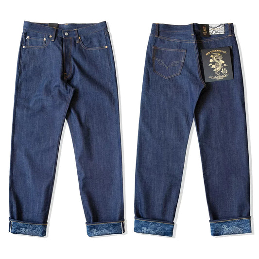 Natural Indigo Selvedge Jeans
